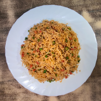 Veg Chilly Garlic Fried Rice